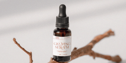 Constane Garden Italic Font Poster 9