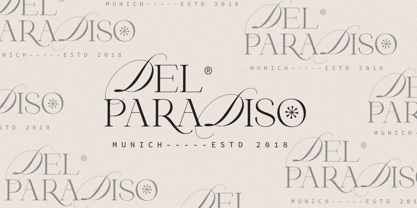 Constane Garden Italic Font Poster 4