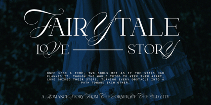 Constane Garden Italic Font Poster 10