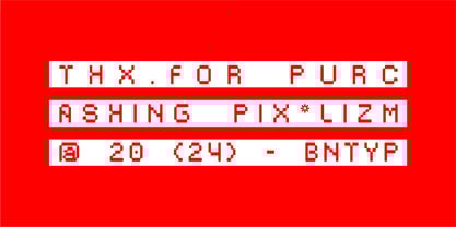 Pixolism Font Poster 6