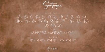 Saitingan Font Poster 9