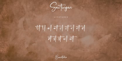 Saitingan Font Poster 10