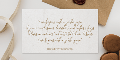 Sinthesa Boutney Font Poster 5