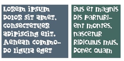 ZP Nerve Fright Font Poster 5