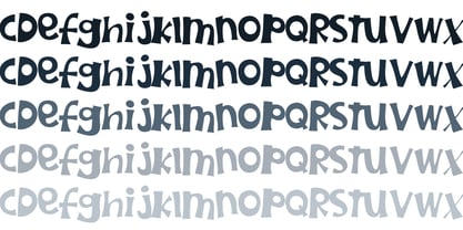 ZP Nerve Fright Font Poster 2