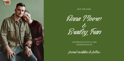 Nostalgic Pictures Font Poster 2