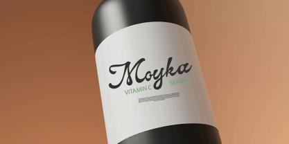 Alfino Script Font Poster 2