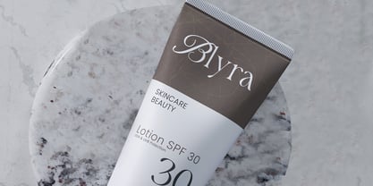 Eterna Churme Font Poster 5