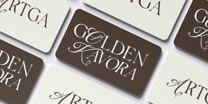 Eterna Churme Font Poster 8