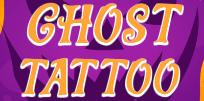 Halloween Creative Italic Font Poster 4