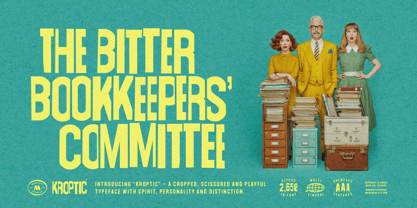 Kroptic Font Poster 11