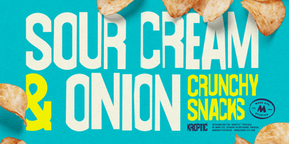 Kroptic Font Poster 9