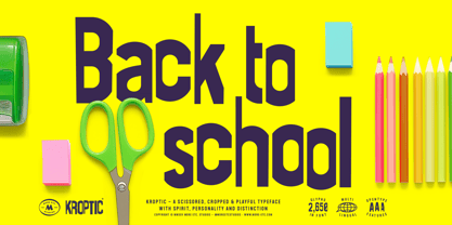 Kroptic Font Poster 13