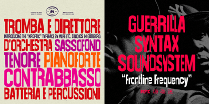 Kroptic Font Poster 14