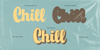 Fallentia Font Poster 8