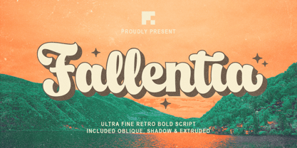 Fallentia Font Poster 1