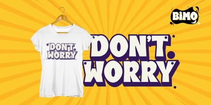 Bimo Toon Font Poster 3