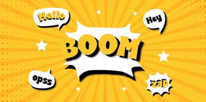 Bimo Toon Font Poster 6