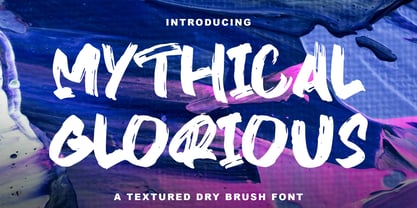 Mythical Glorious Font Poster 1