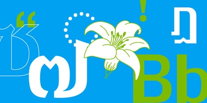 Lily UPC Font Poster 2