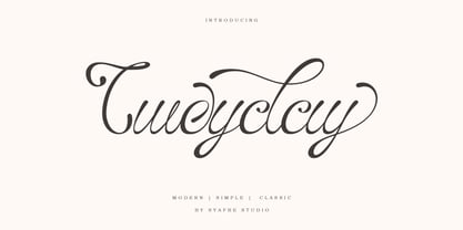 Tweyday Font Poster 1