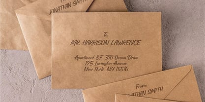 Say Lovely Full Caps Font Poster 4