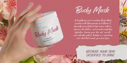 Say Lovely Full Caps Font Poster 6