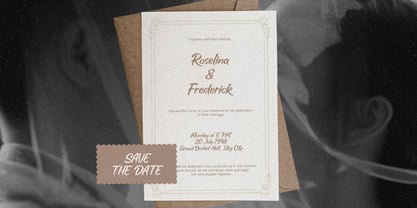 Say Lovely Full Caps Font Poster 3