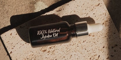 Say Lovely Full Caps Font Poster 8