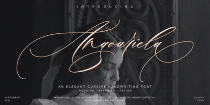 Angouriela Font Poster 1