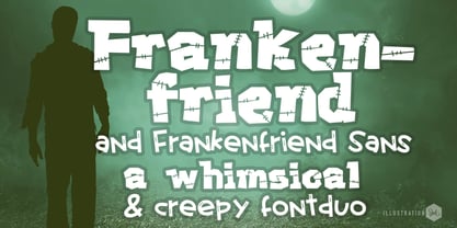 ZP Frankenfriend Font Poster 1