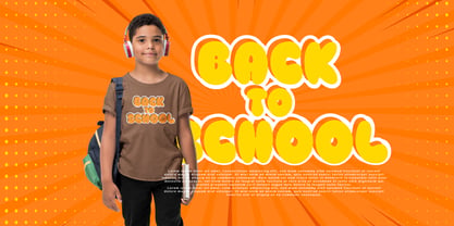 Bubble Foam Font Poster 2