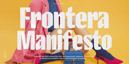 Neura Path Font Poster 3