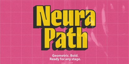 Neura Path Font Poster 1