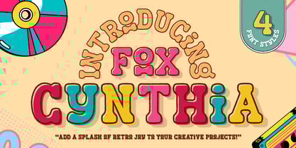 Fox Cynthia Font Poster 1