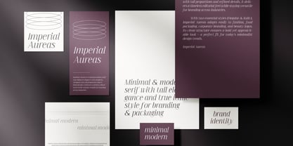 Imperial Aureas Font Poster 2