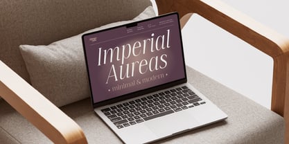 Imperial Aureas Font Poster 4