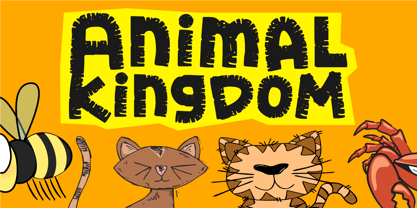 Jungle Fury Font Poster 2