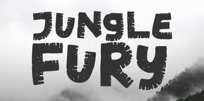 Jungle Fury Font Poster 1