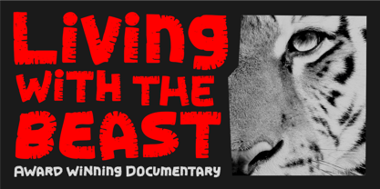 Jungle Fury Font Poster 3