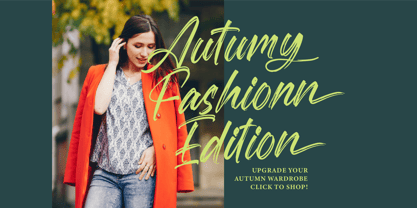 Megatter Breathin Font Poster 3