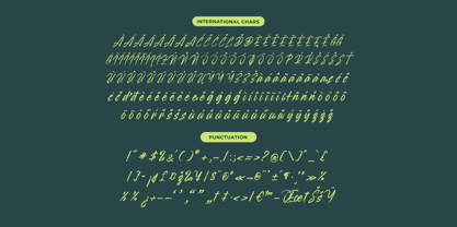 Megatter Breathin Font Poster 13