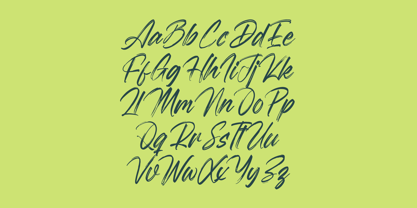 Megatter Breathin Font Poster 14