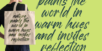 Megatter Breathin Font Poster 6