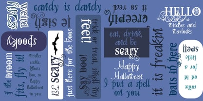 PN Macabre Millionaire Font Poster 2