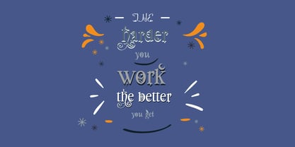 PN Macabre Millionaire Font Poster 4