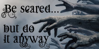 PN Macabre Millionaire Font Poster 9