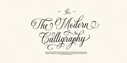 Gastonia Script Font Poster 5