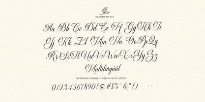 Gastonia Script Font Poster 8