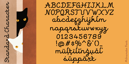 Milnarate Font Poster 3